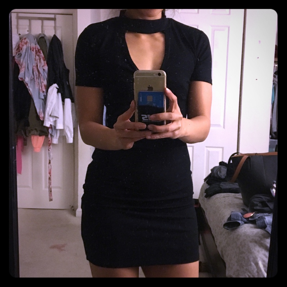 F21 Black Dress